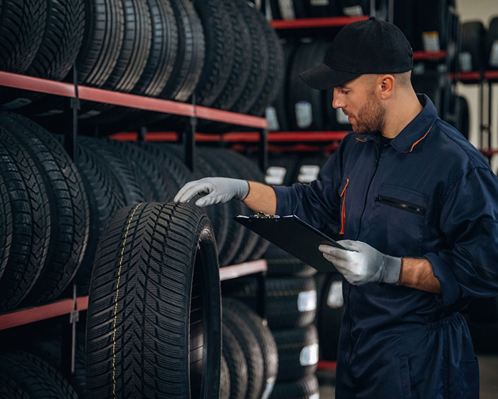 Our tire and auto glass repair facility