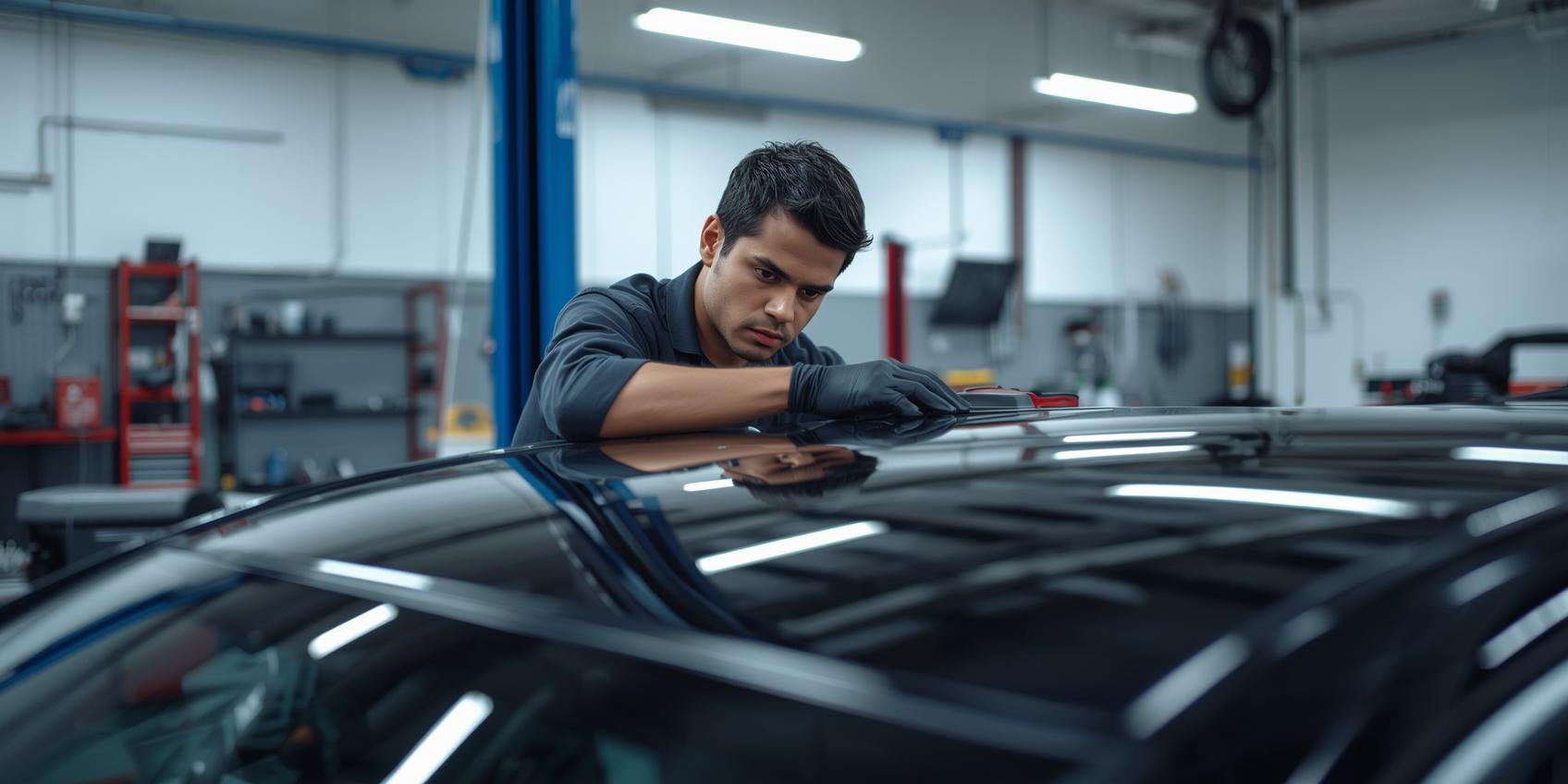 Sunroof repair service in Detroit at Holbrook Tire & Auto Glass