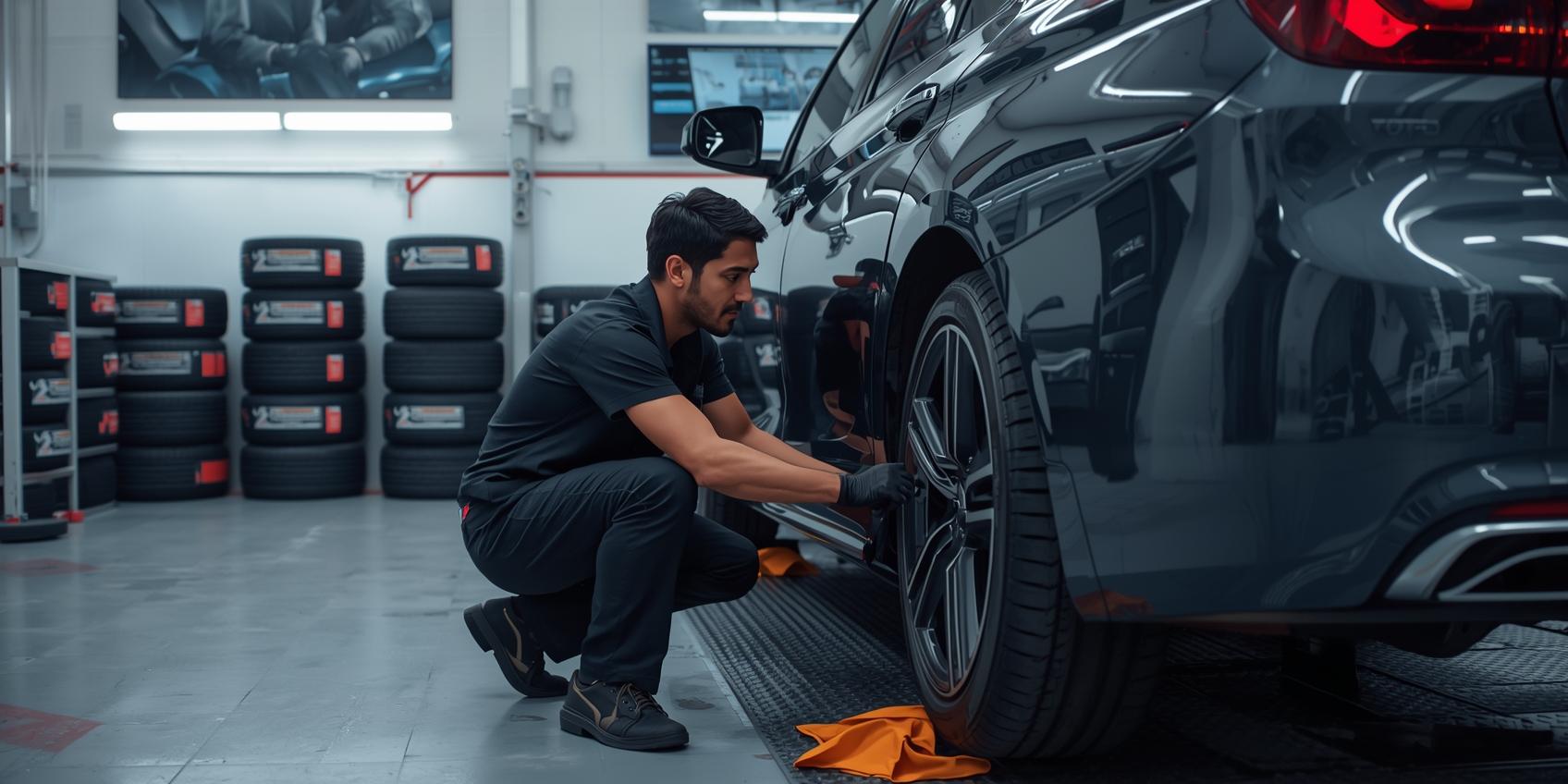 Tire sales and installation service for tires in Detroit at Holbrook